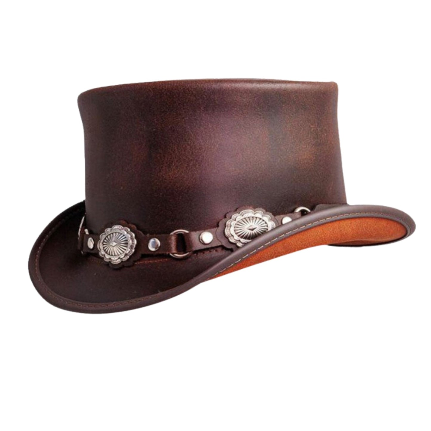 Slash Guitar Superstar Buffalo Black Leather Top Hat close-up detail