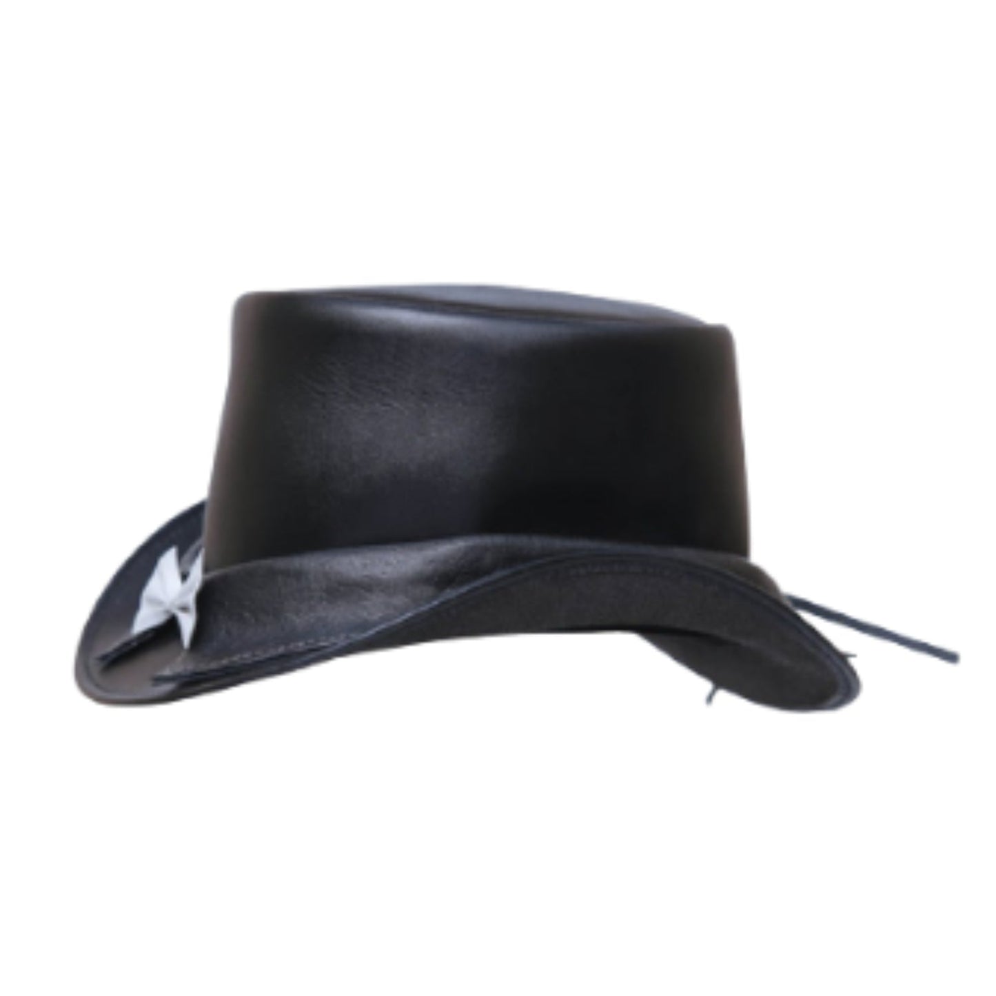 Tie Top Hat side view