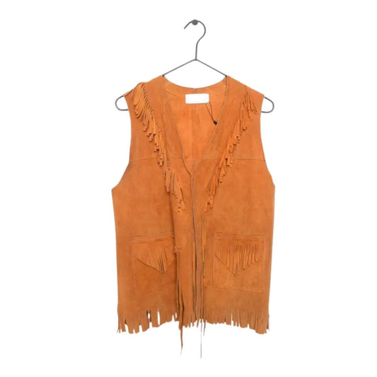 1970s Fringe Suede Vest