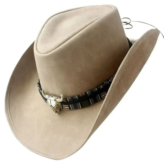 Beige Cowboy Hat