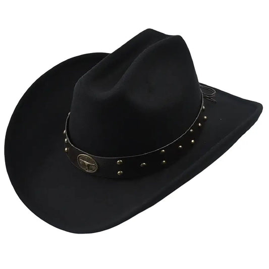 Black Western Hat
