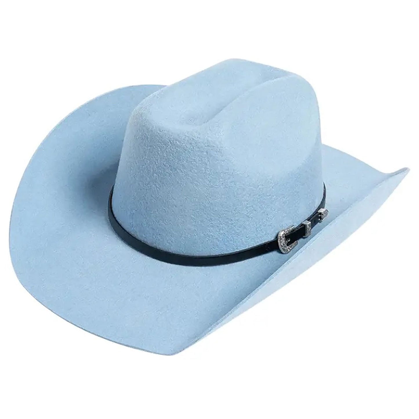 Blue Western Hat
