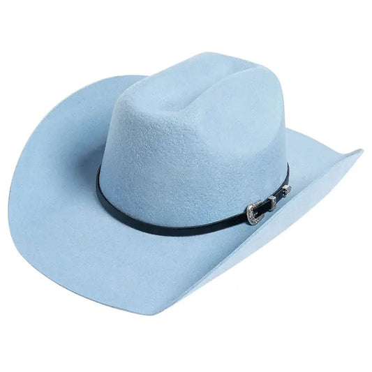 Blue Western Hat