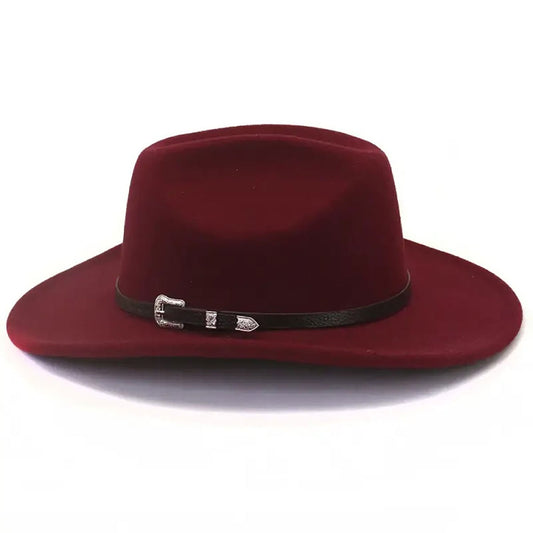 Burgundy Cowboy Hat