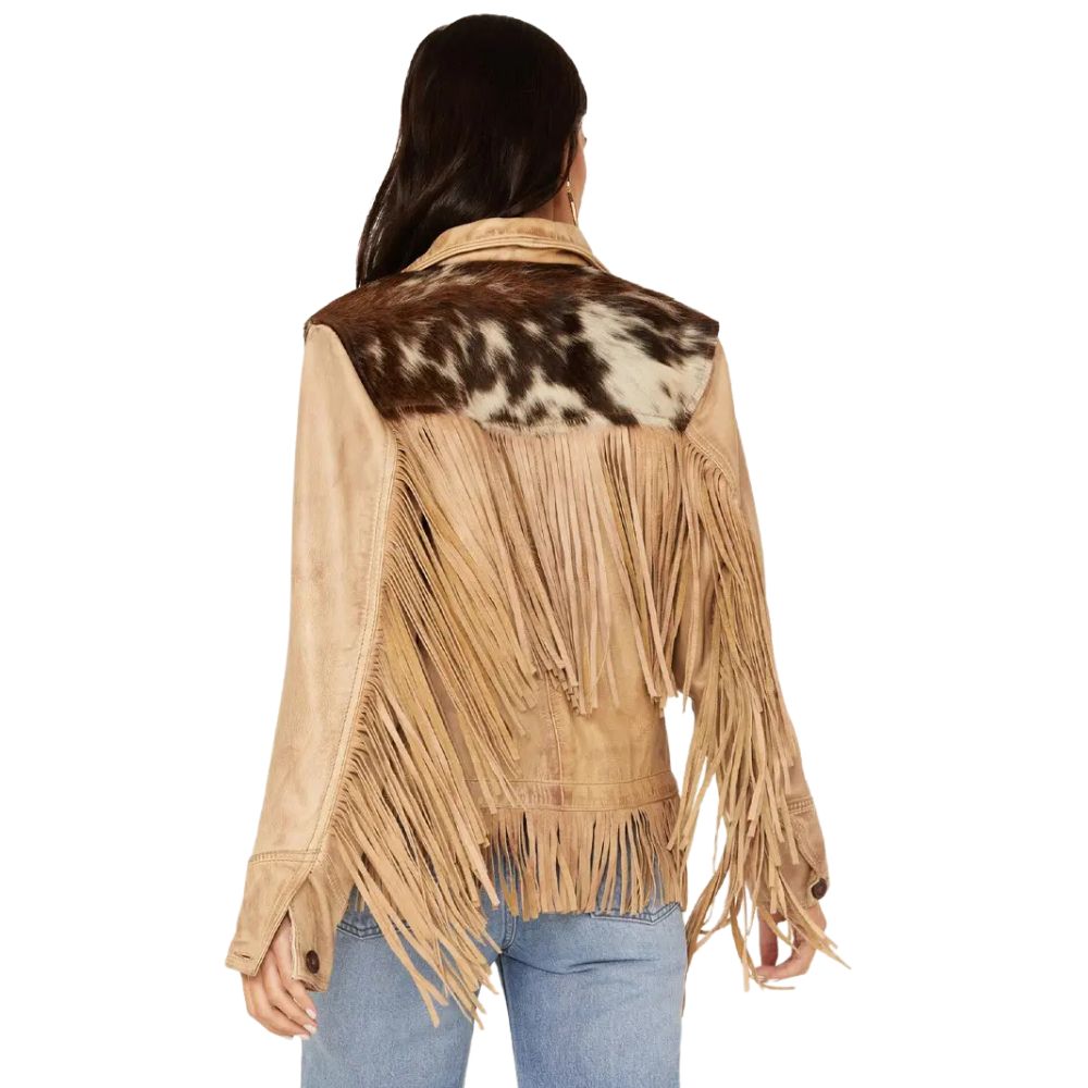 Cowhide Frontier Fringe Jacket