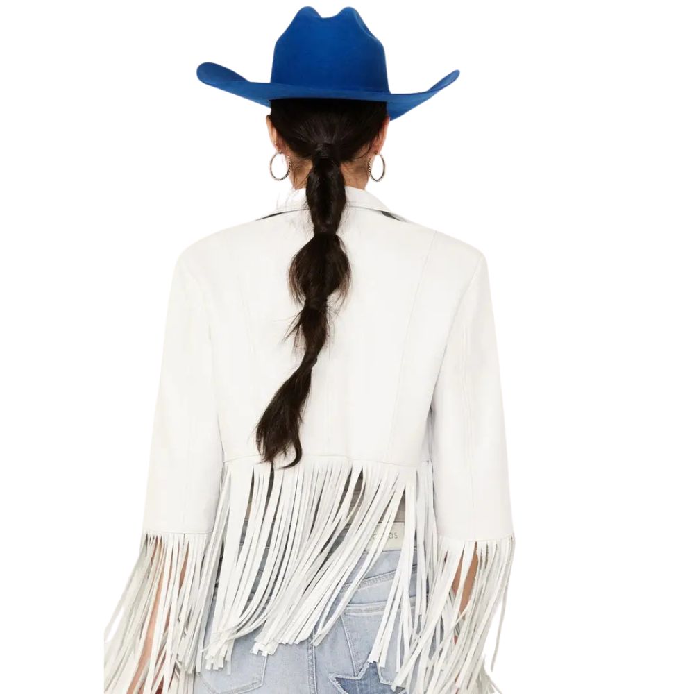 Cripple Creek Women’s Cropped Fringe Jacket