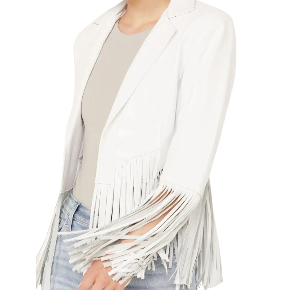 Cripple Creek Women’s Cropped Fringe Jacket