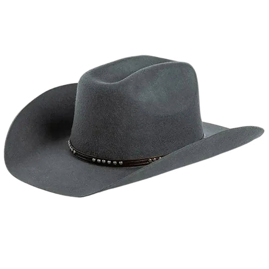 Grey Felt Cowboy Hat