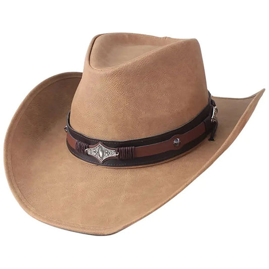 Leather Cowboy Hat