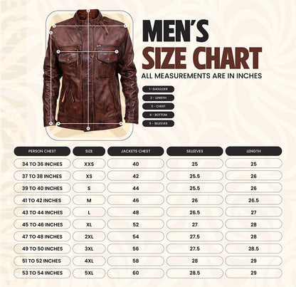 Mens Suede Leather Jacket