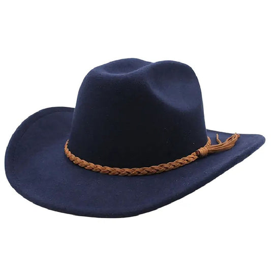 Navy Blue Cowboy Hat