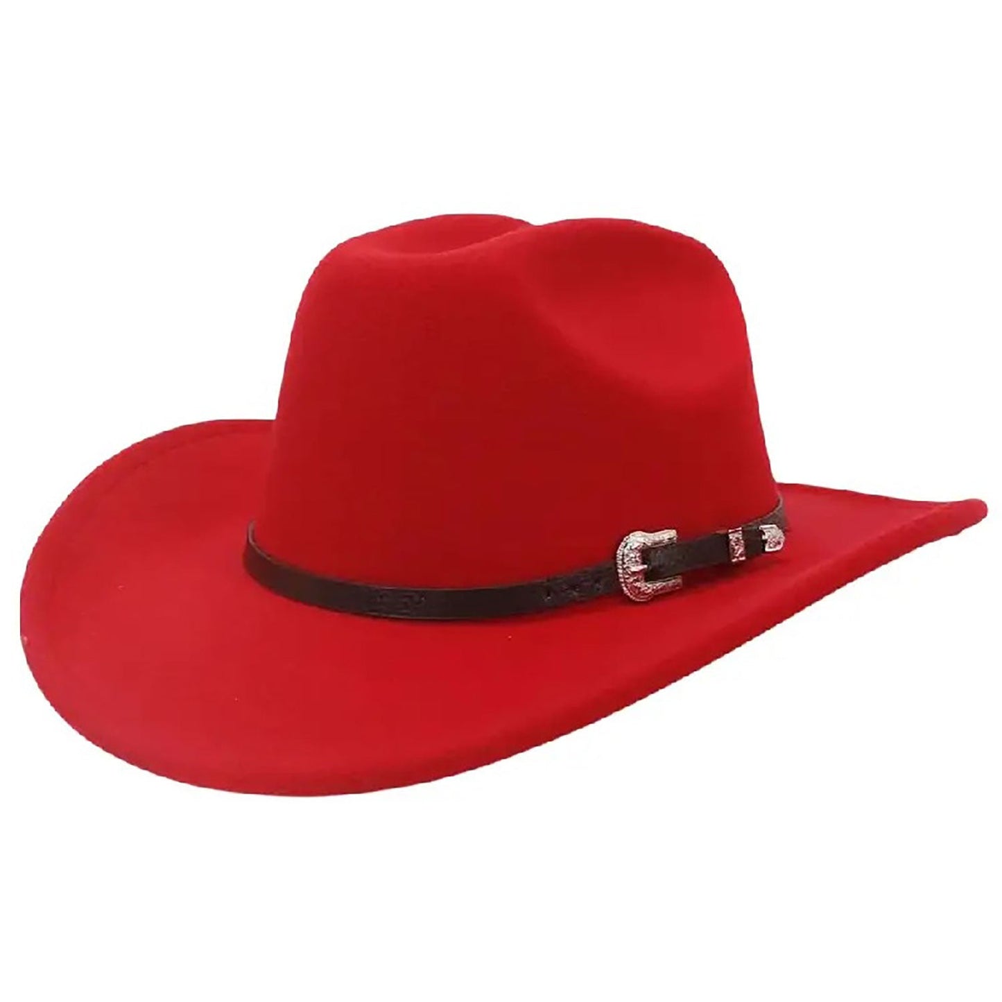 Red Felt Cowboy Hat