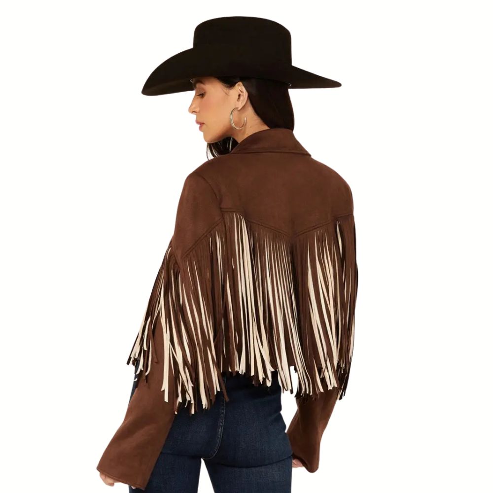 Saints & Hearts Women’s Fringe Jacket