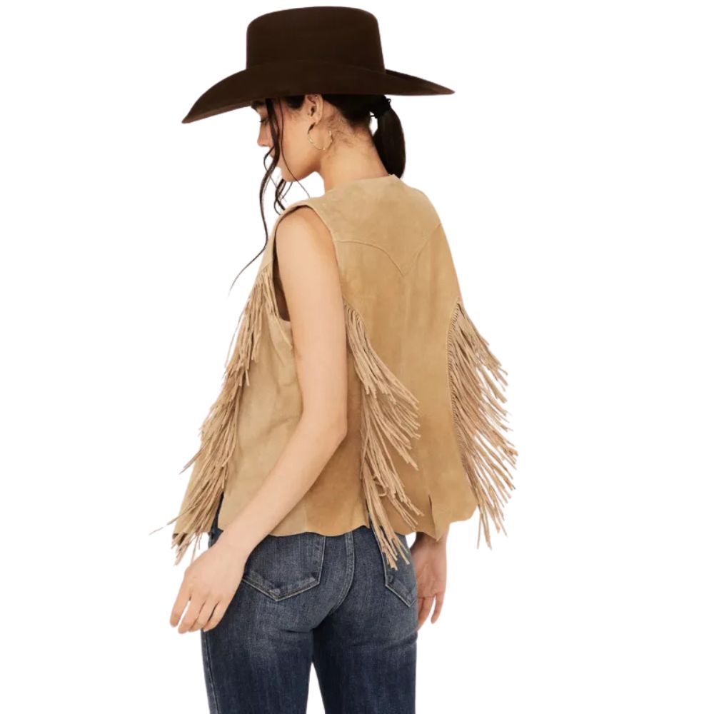 Scully Women’s Fringe Suede Vest