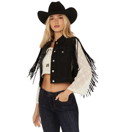 Women’s Idyllwind Studded Fringe Vest
