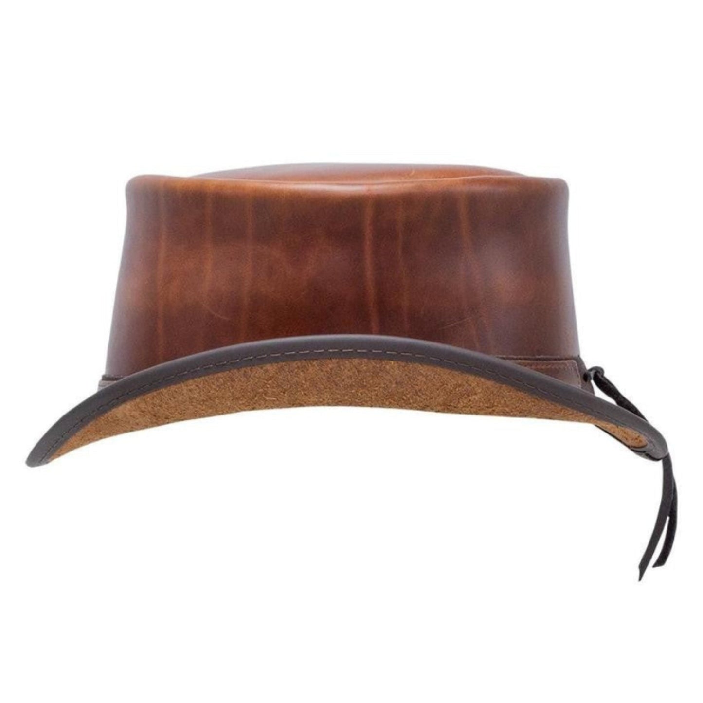 The El Dorado Buffalo Nickel Top Hat Brown side view