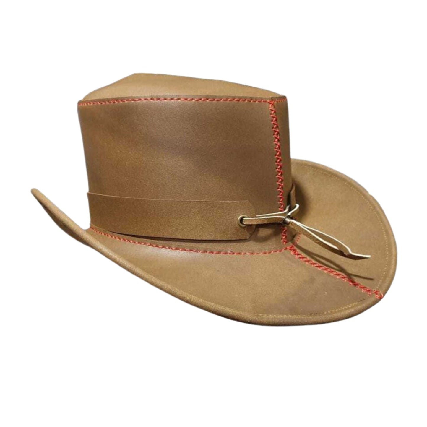 The Horned Rambler Top Hat side view