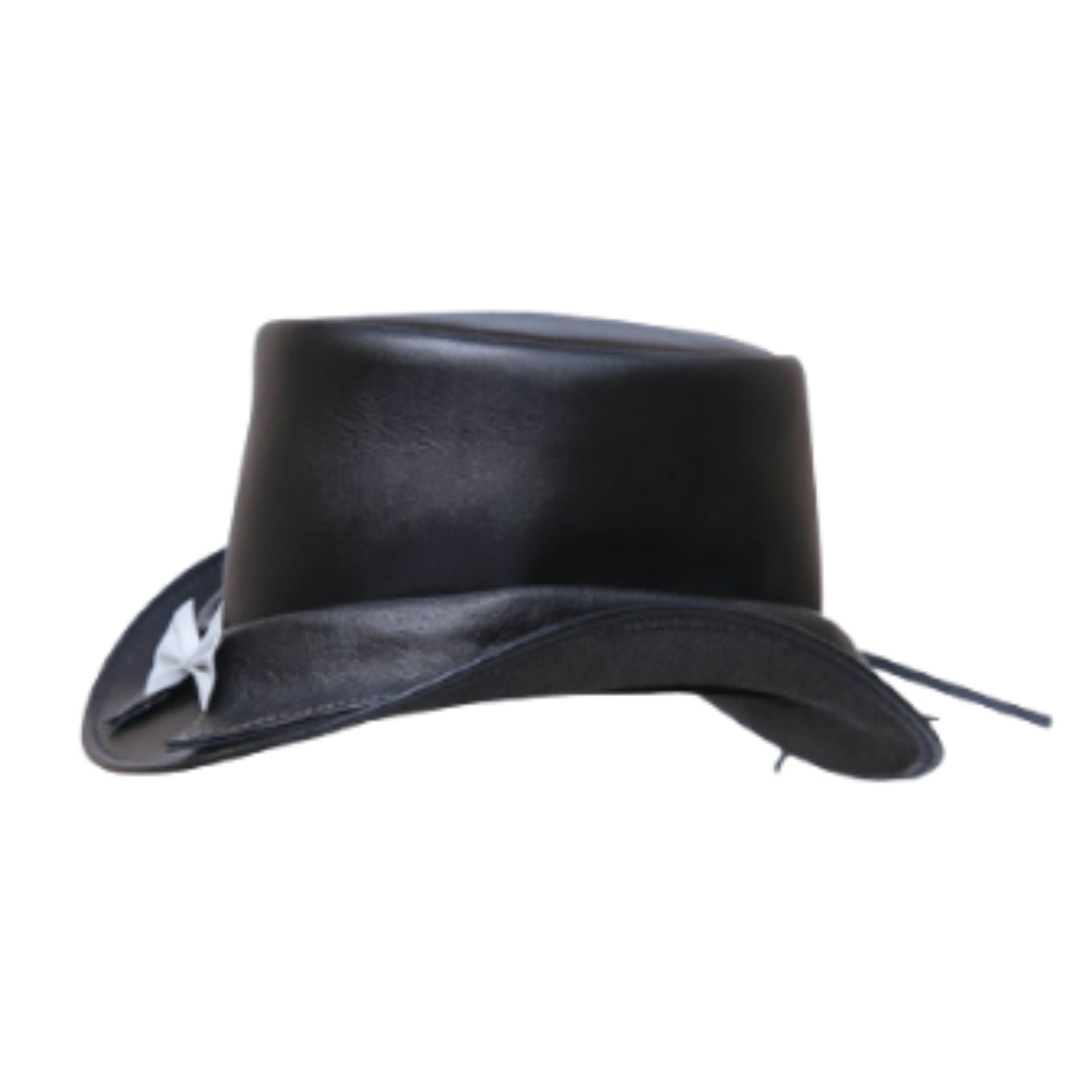 Tie Top Hat side view