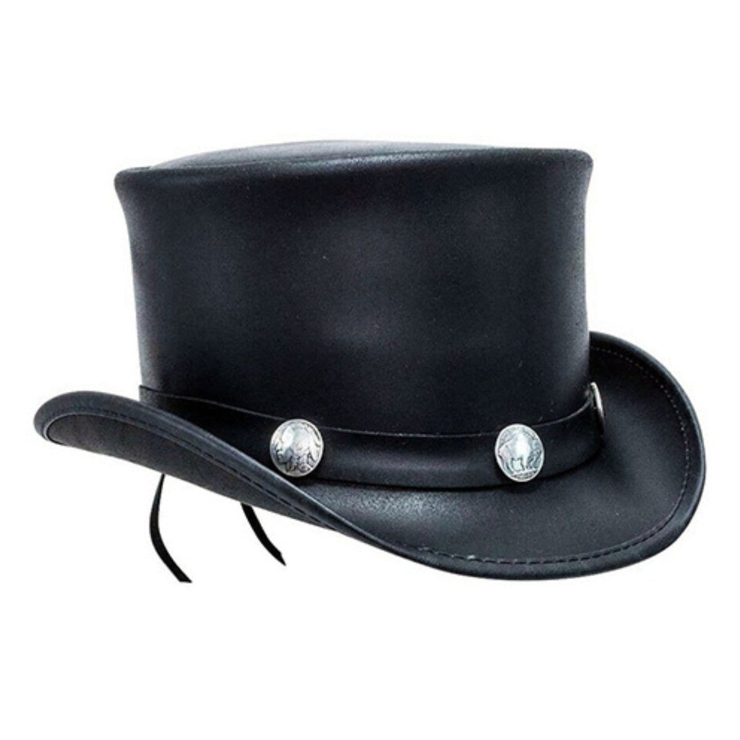 Toppers Hat With Coin side view
