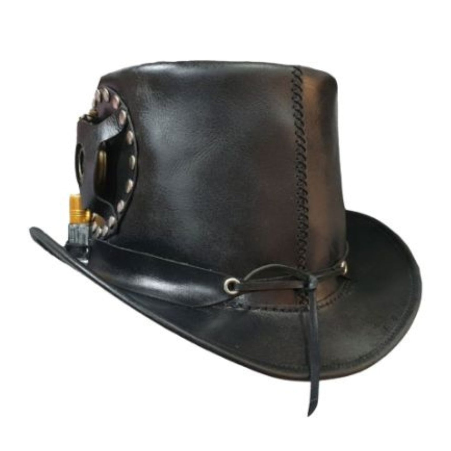 Steampunk Mad Hatter Hat with Time Port back view