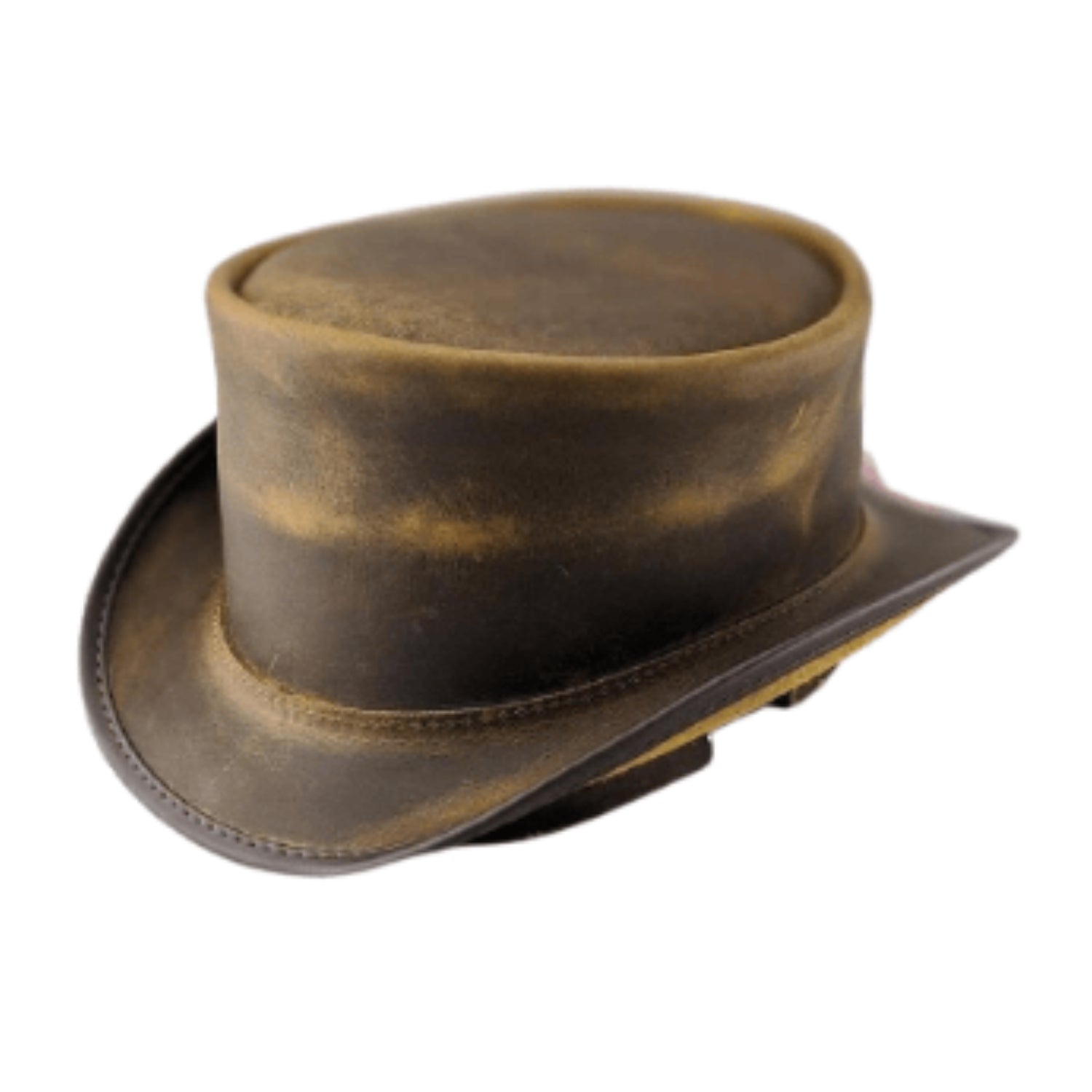 Plain Brown Hat front view