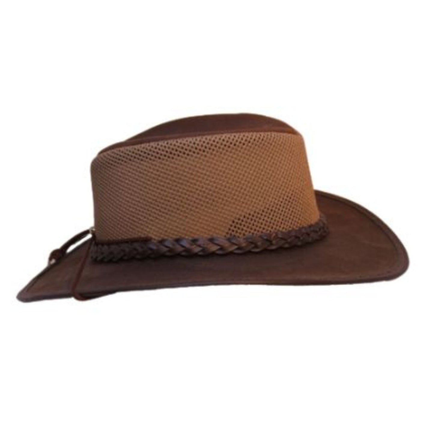 Mesh Cowboy Hat side view