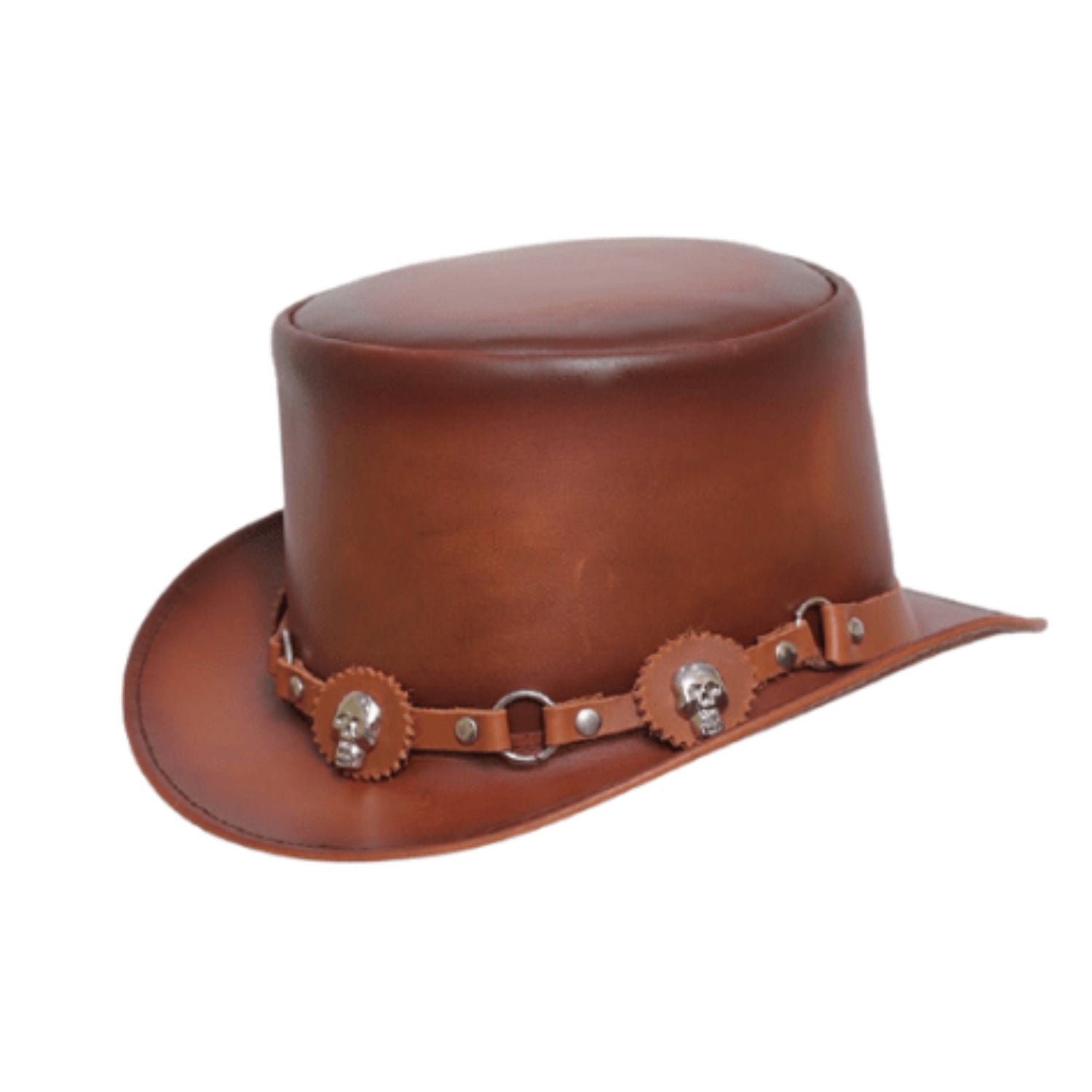 Mens Steampunk Top Hat front view