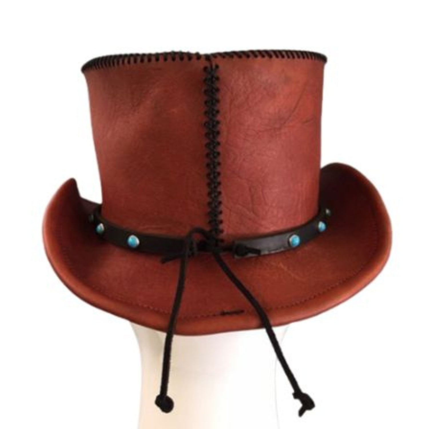 Maroon Hat side view