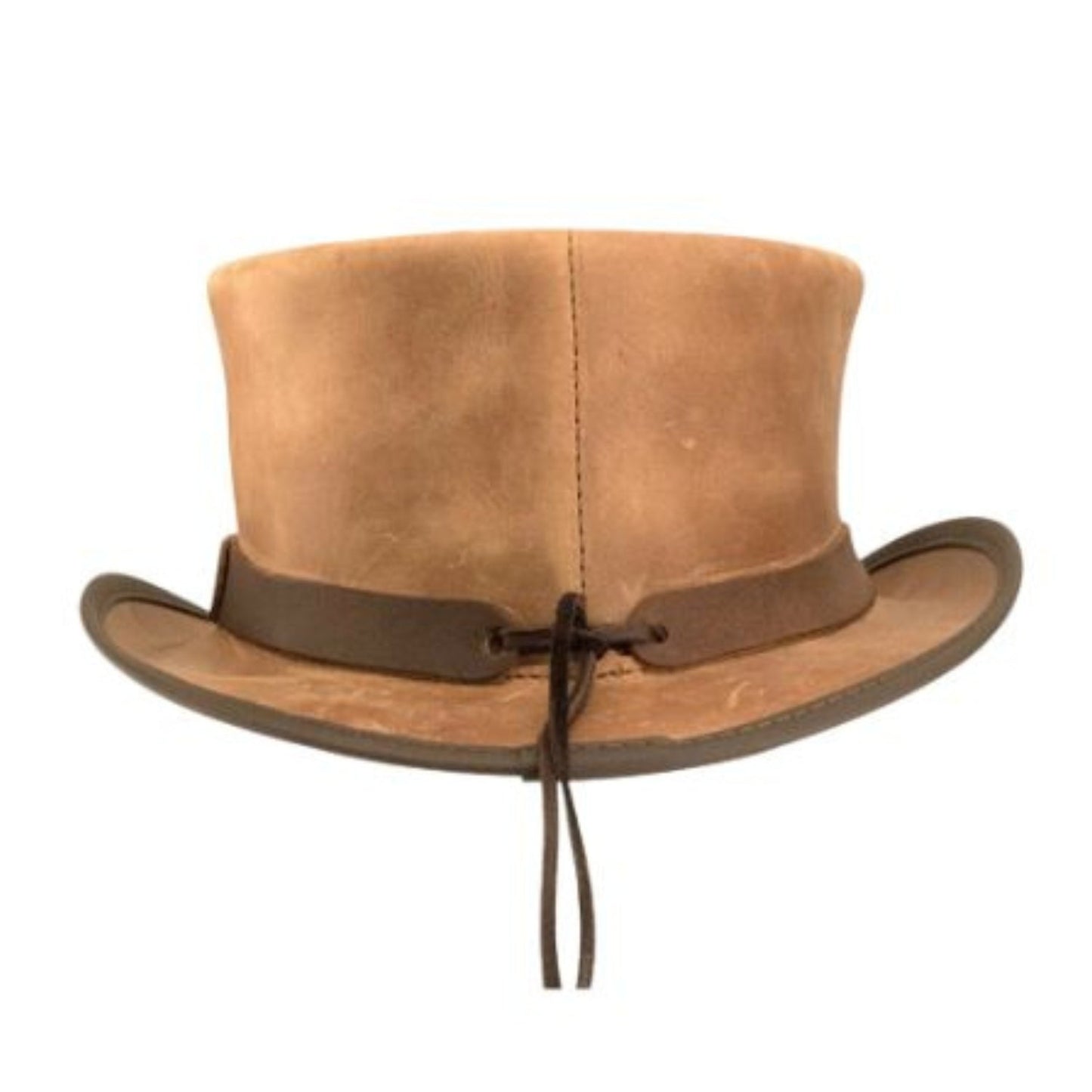 Marlow Leather Top Hat back view