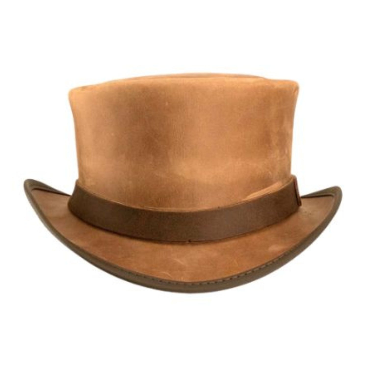 Marlow Leather Top Hat side view