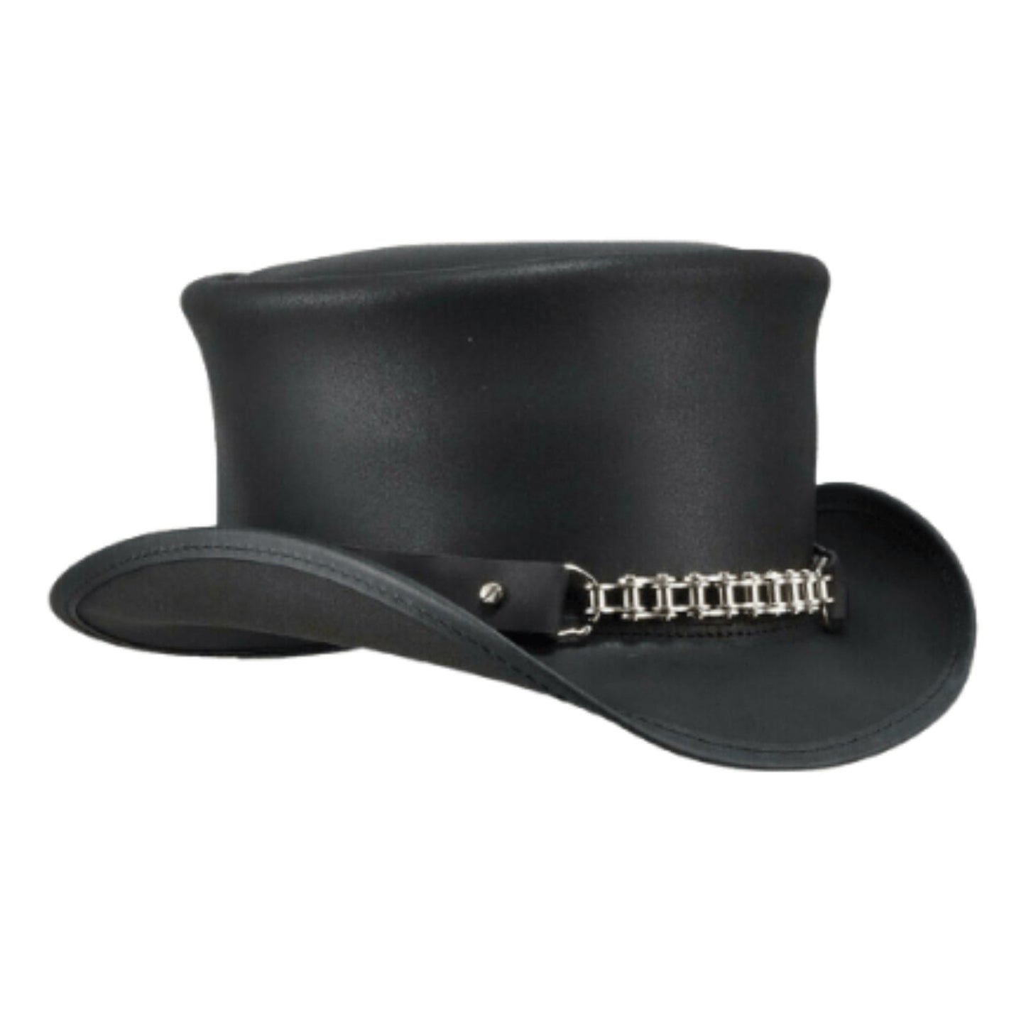 Hat with Chain back view