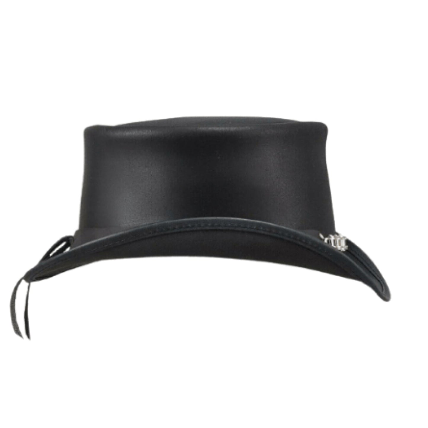 Hat with Chain side view