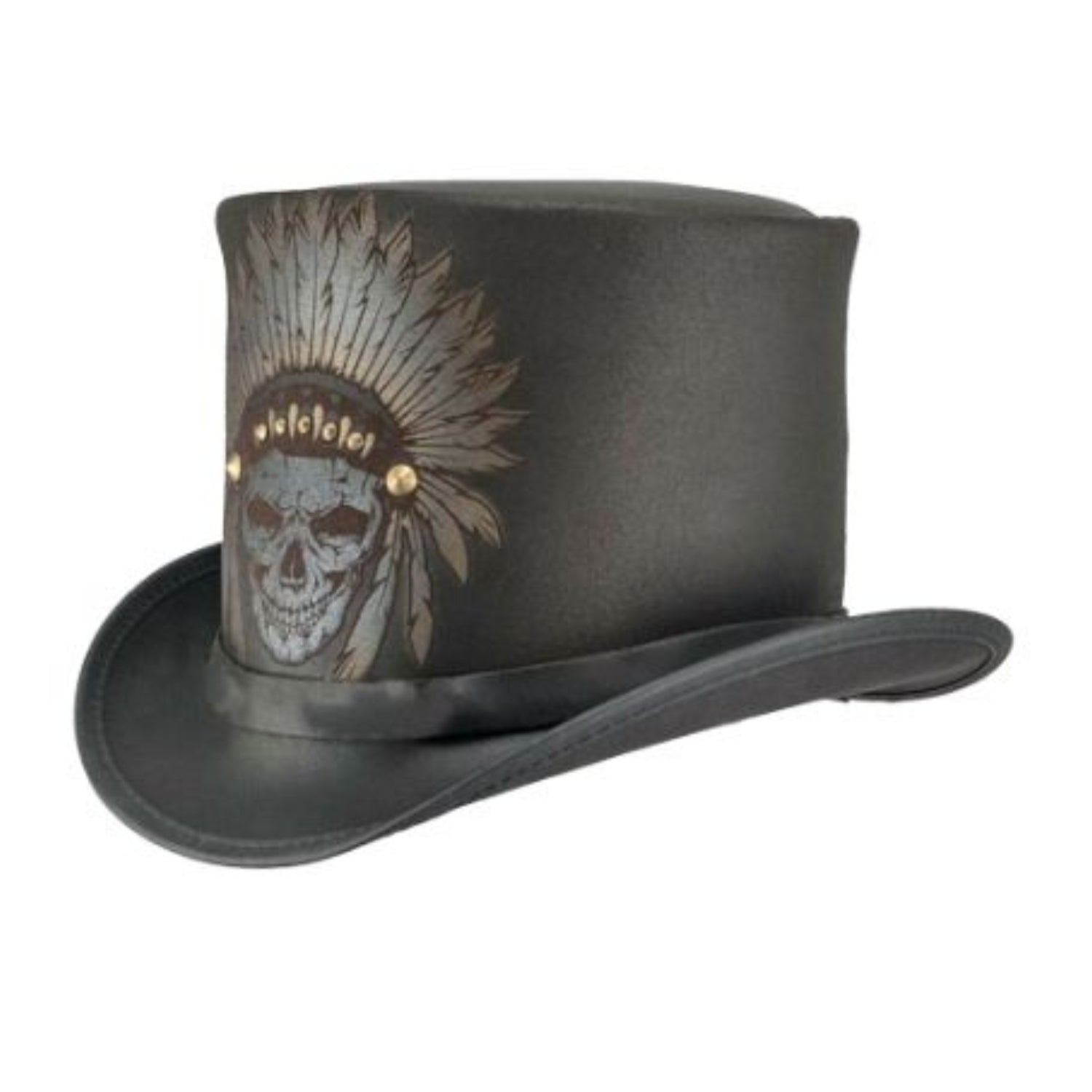 Gothic Top Hat side view