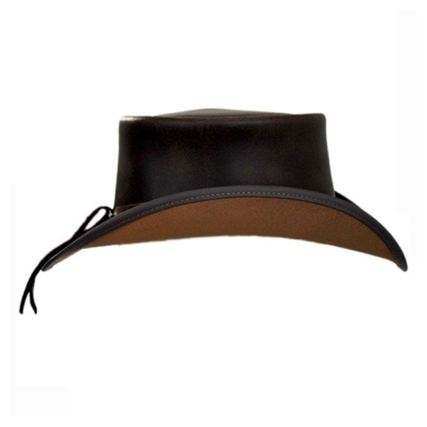 Dark Brown Hat back view