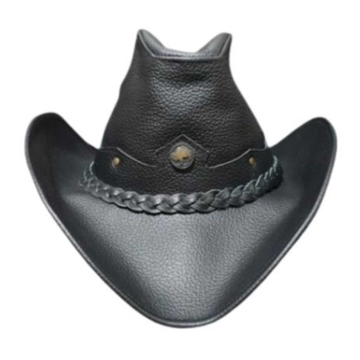 Cowboy Black Hat back view
