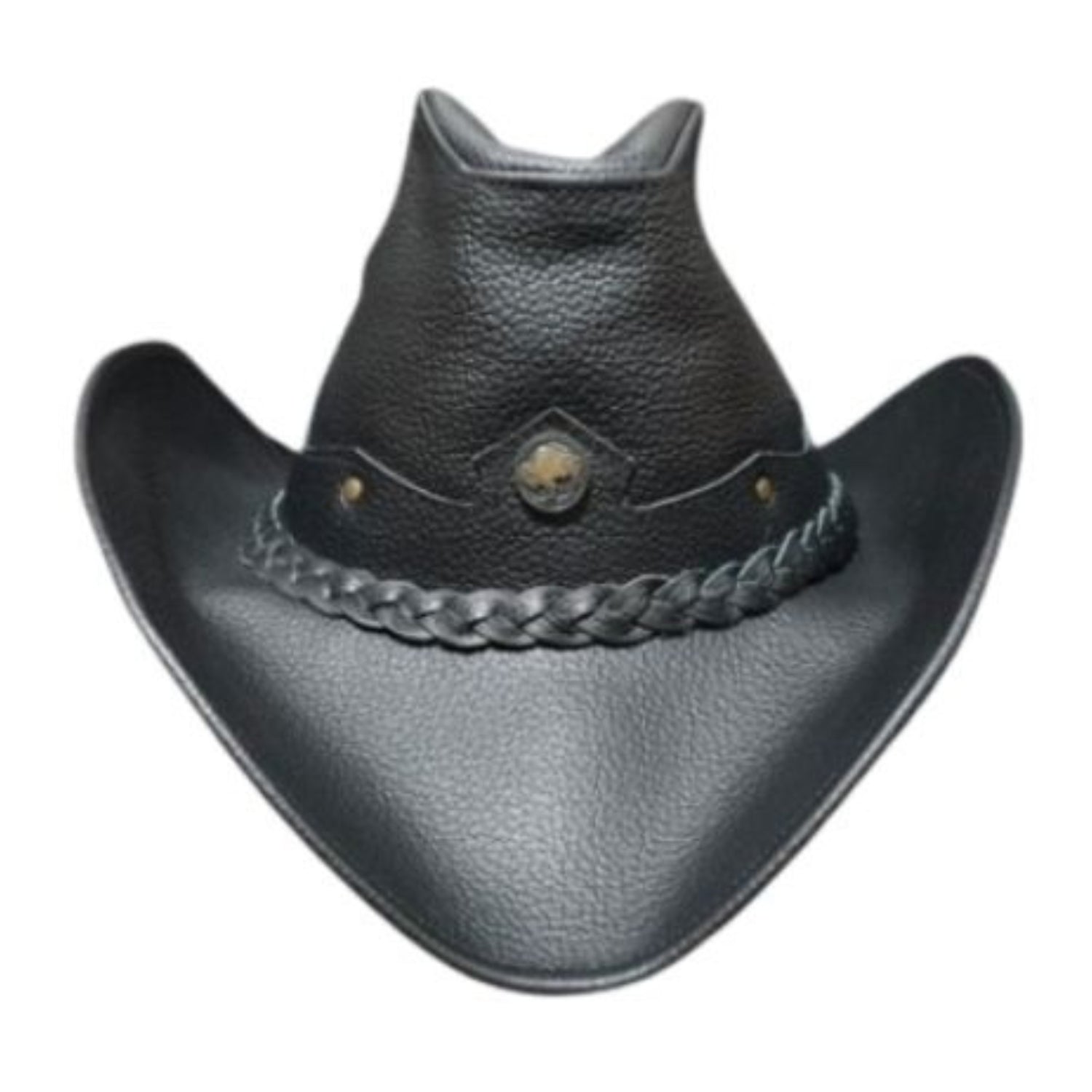 Cowboy Black Hat back view