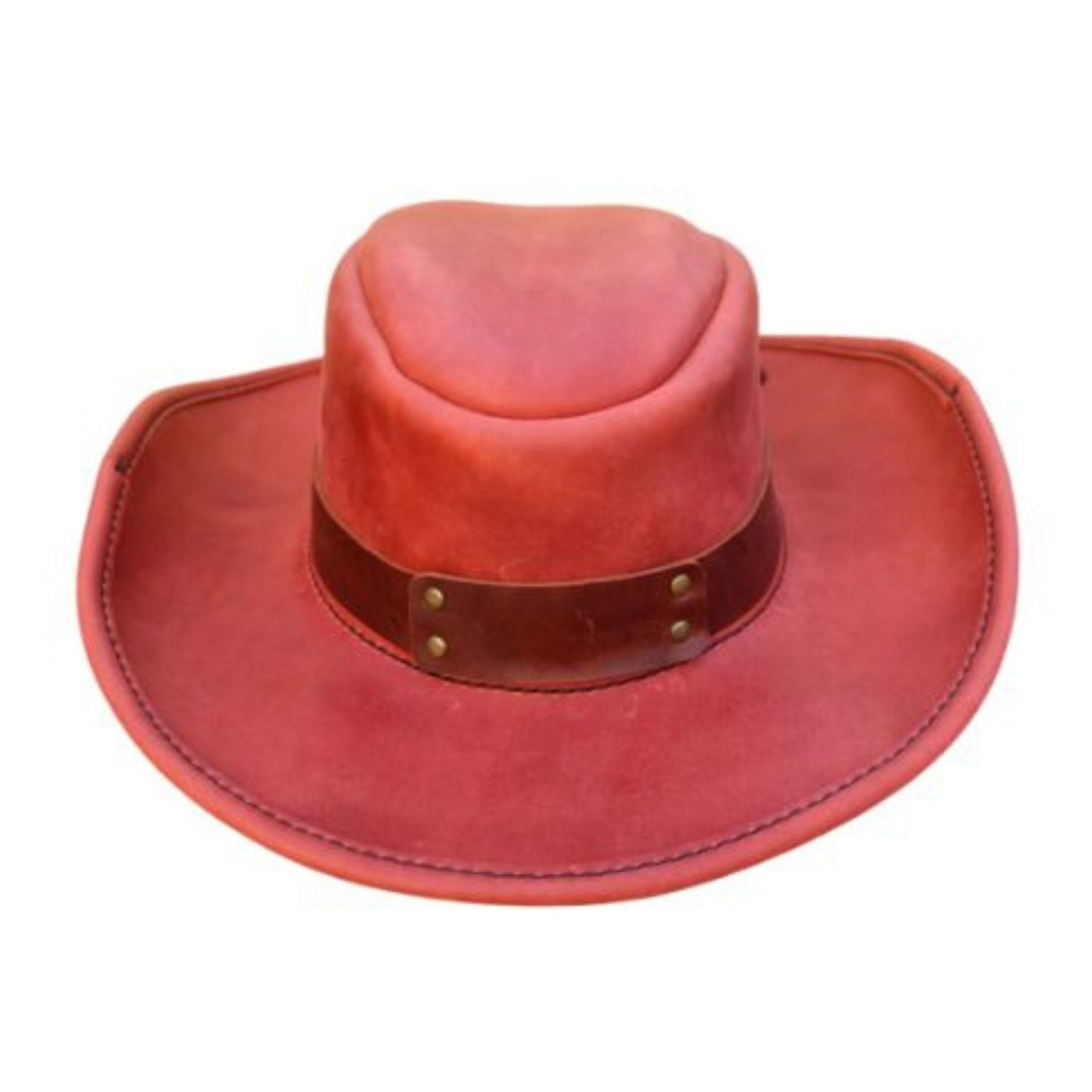 Burgundy Hat front view