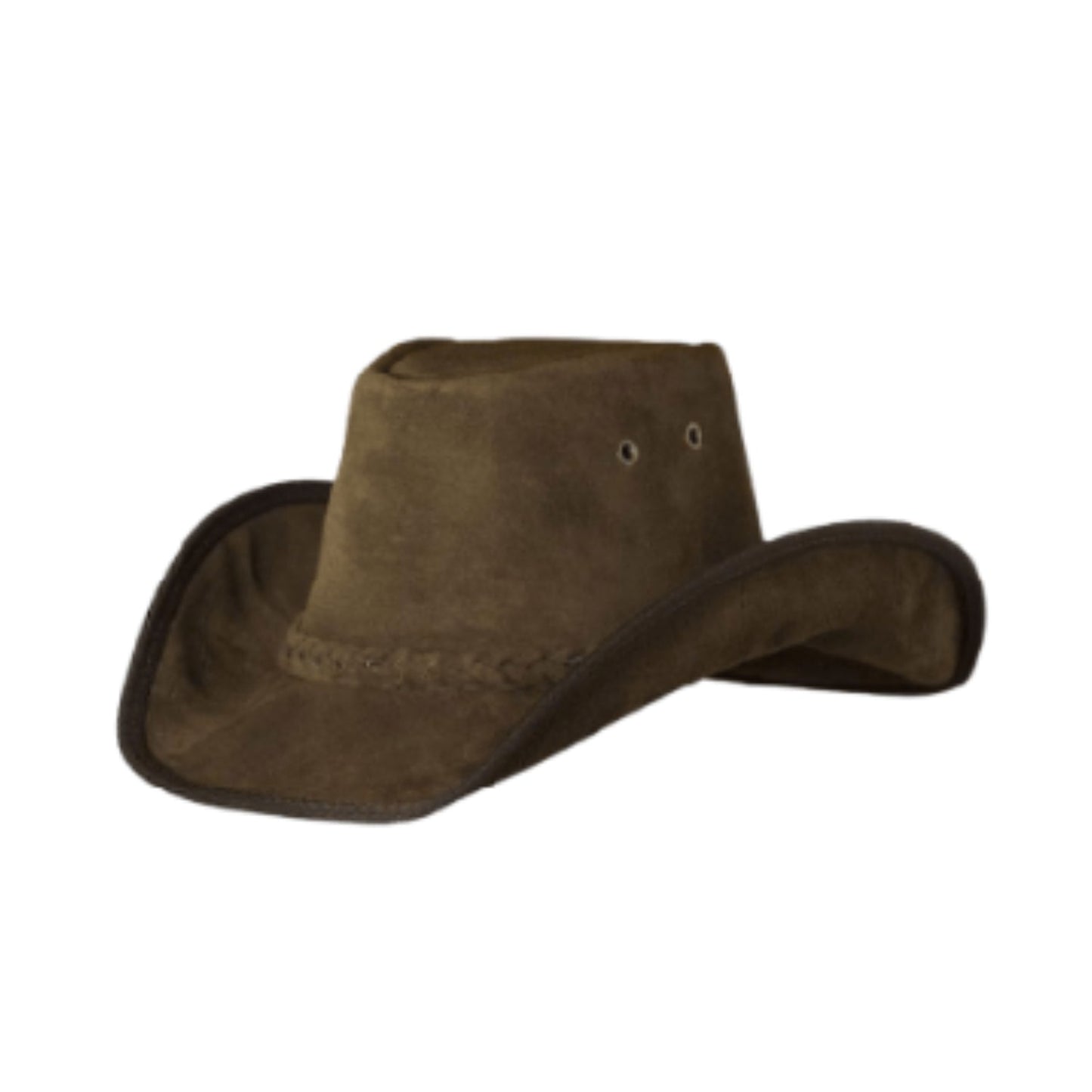 Australian Leather Hat front view