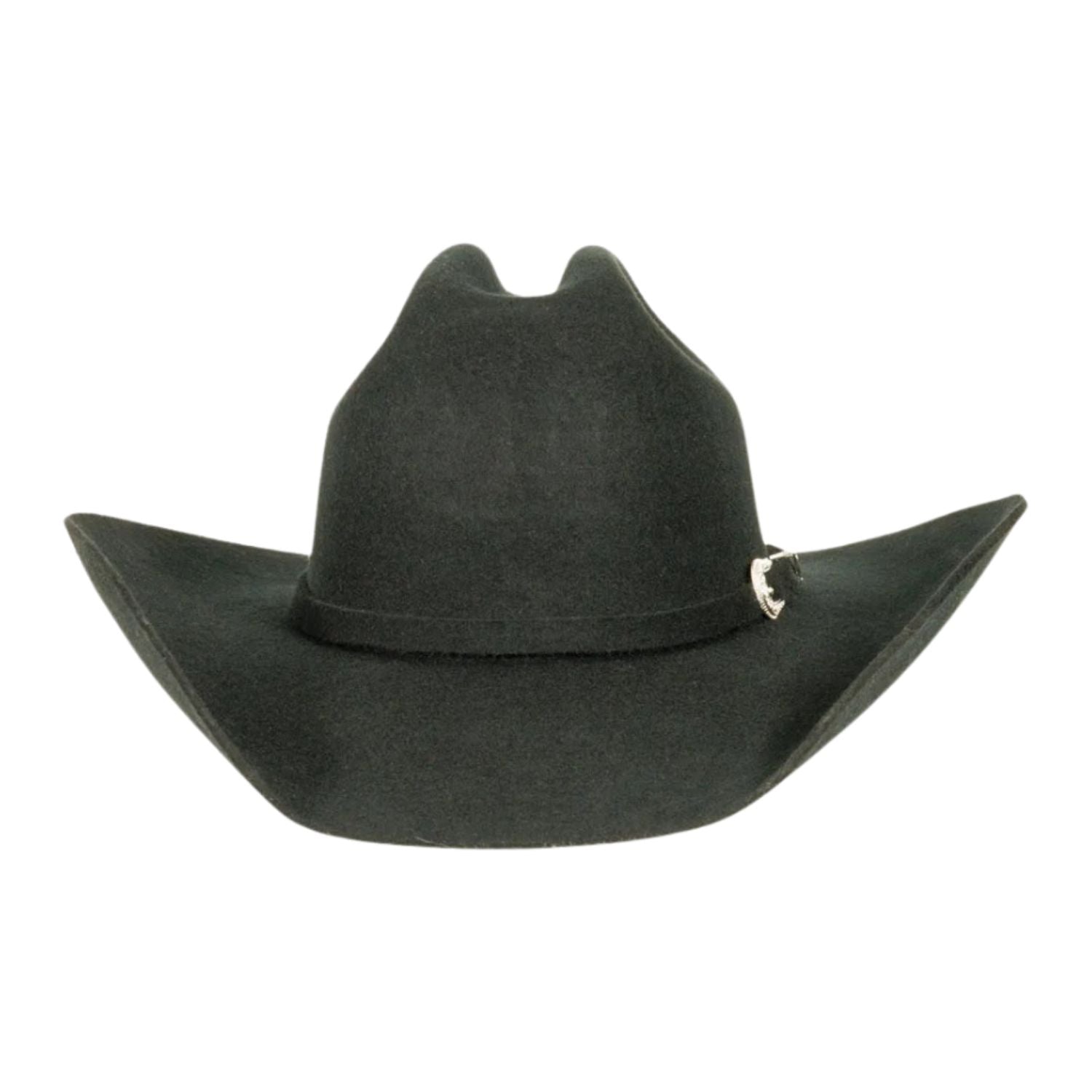 Traveller Hat Big Australian Black Felt - Statesman back view