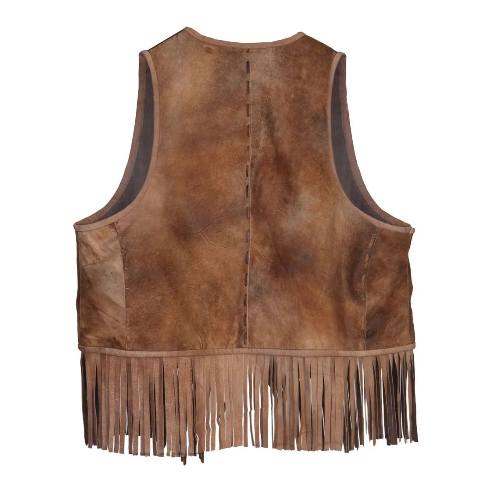 Vintage Genuine Ladies Leather Vest