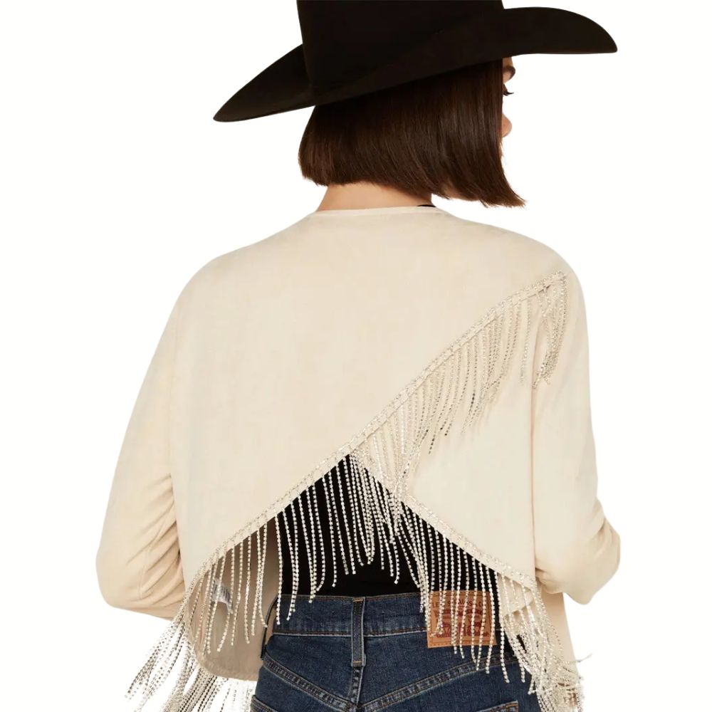 Women’s Rhinestone Fringe Jacket