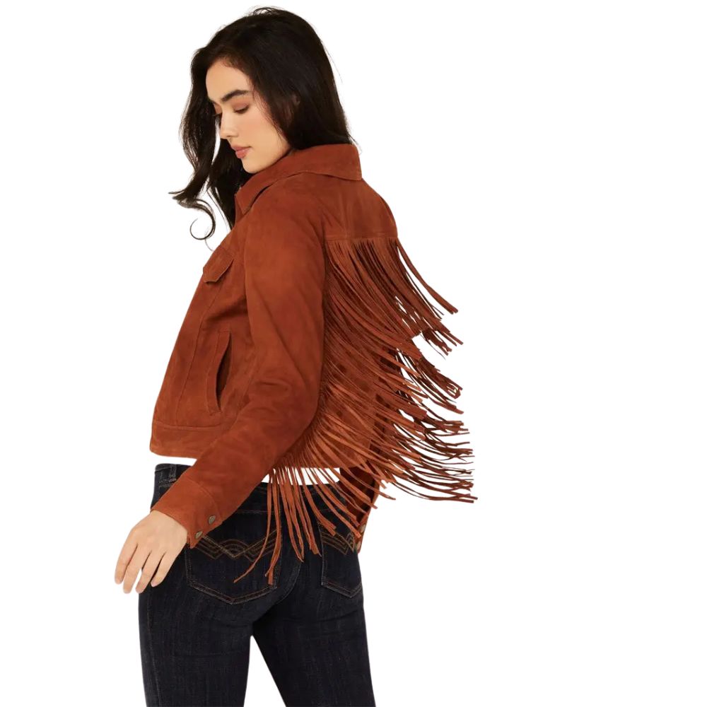 Women’s Wynbrook Fringe Suede Jacket